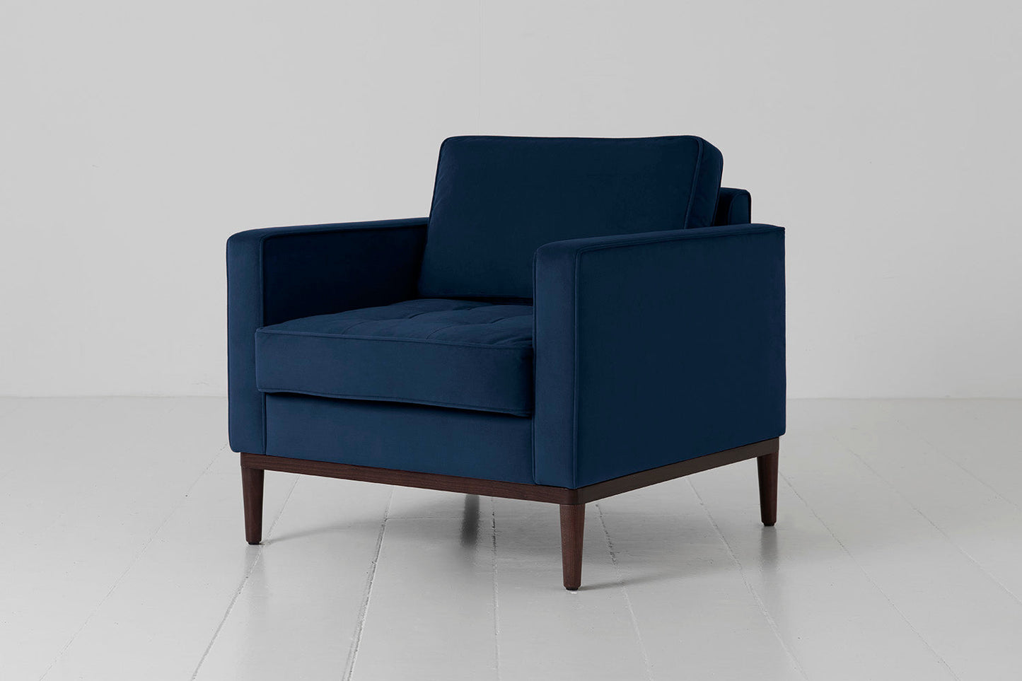 Model 02 Armchair, Indigo