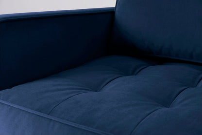 Model 02 Armchair, Indigo