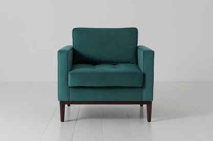 Model 02 Armchair, Kingfisher