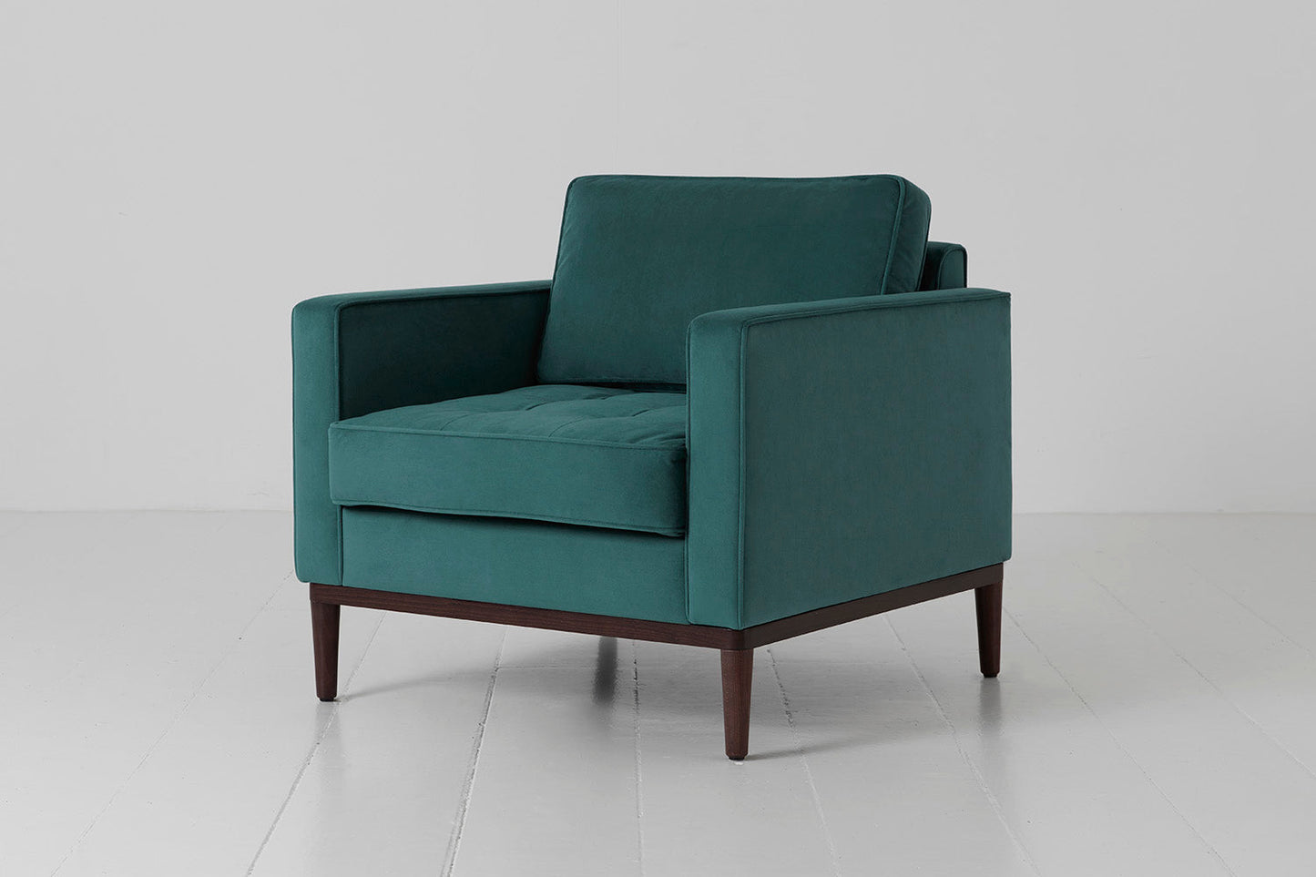 Model 02 Armchair, Kingfisher