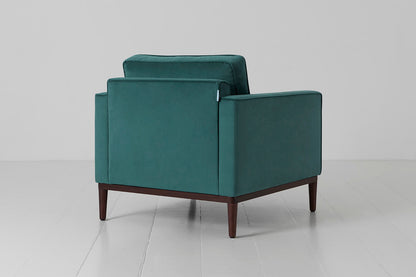 Model 02 Armchair, Kingfisher