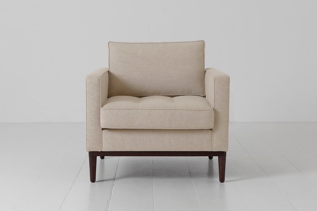 Model 02 Armchair, Oatmeal