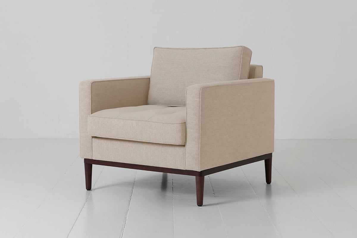 Model 02 Armchair, Oatmeal