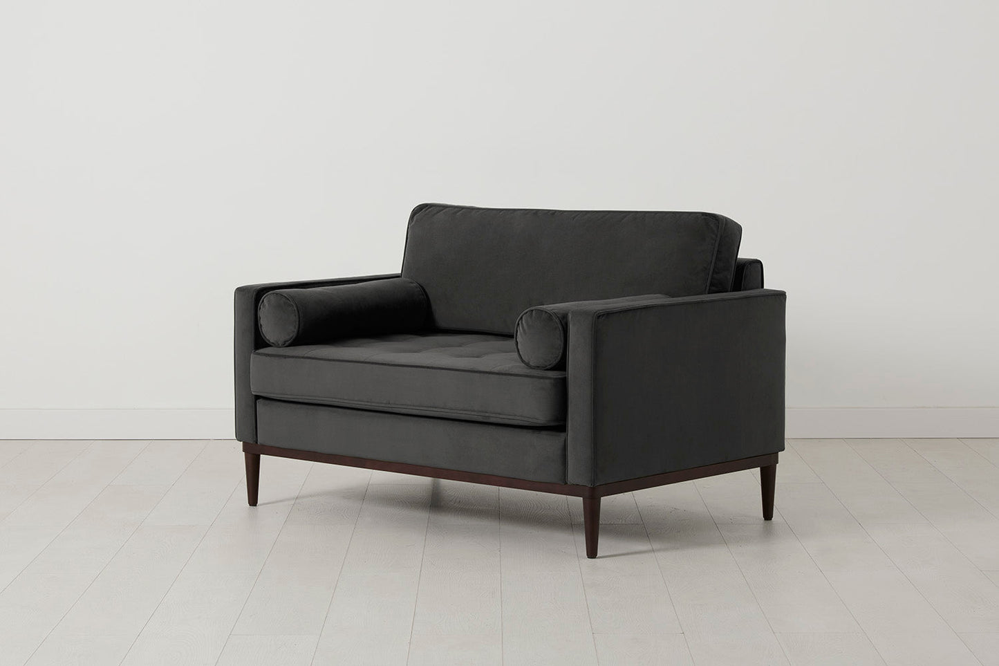Model 02 Loveseat, Charcoal