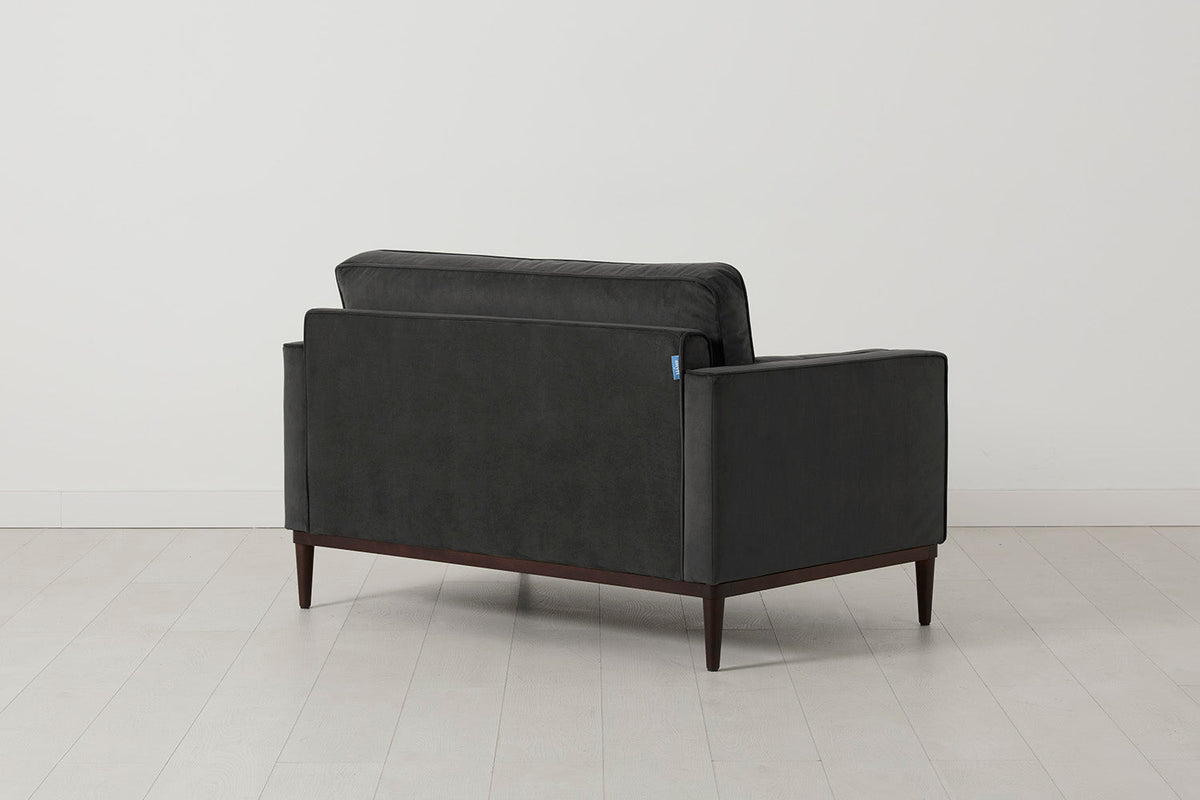 Model 02 Loveseat, Charcoal