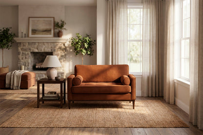 Model 02 Loveseat, Umber