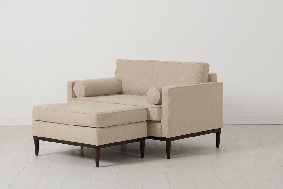 Model 02 Loveseat, Oatmeal