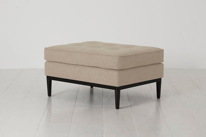 Model 02 Ottoman, Oatmeal