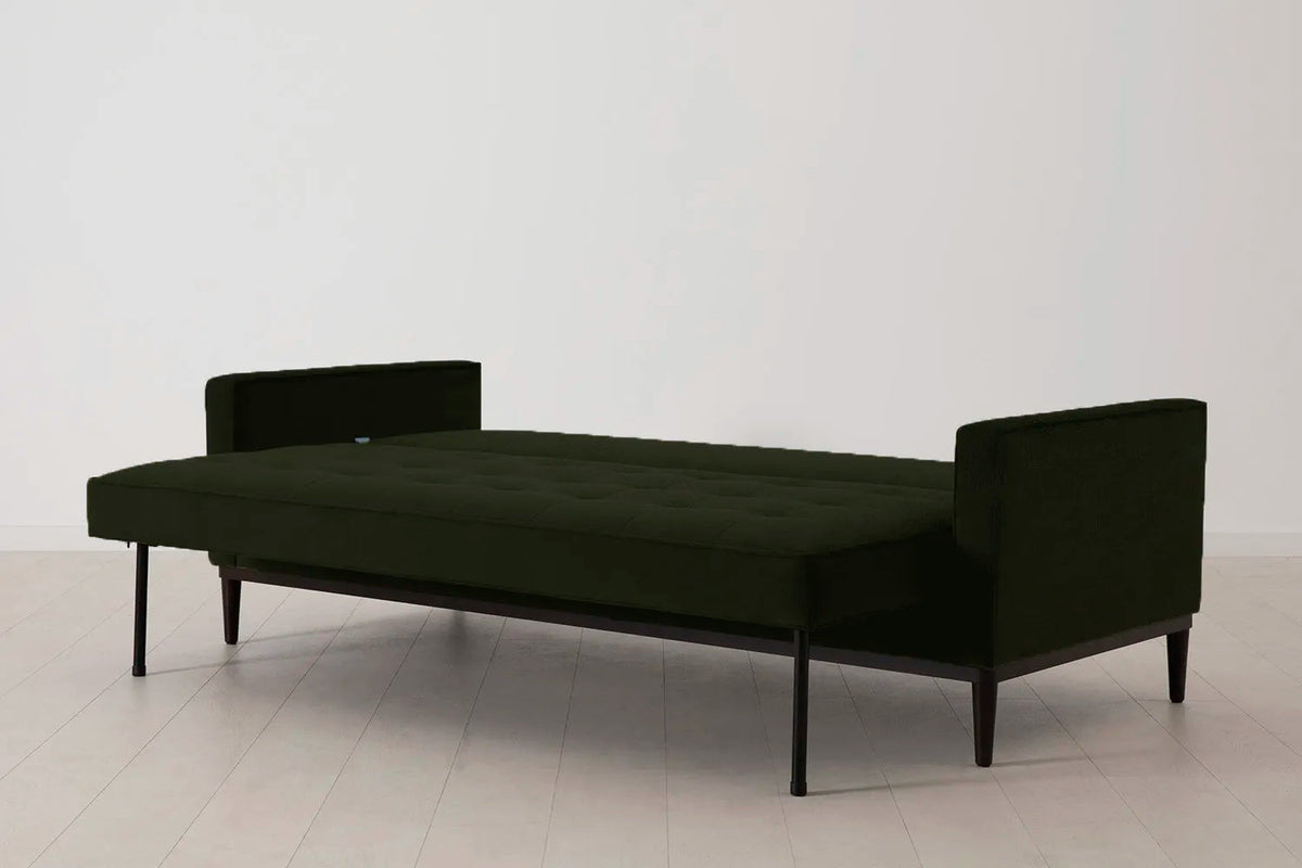 Model 02 Sofa Bed 3 Seater, Fern
