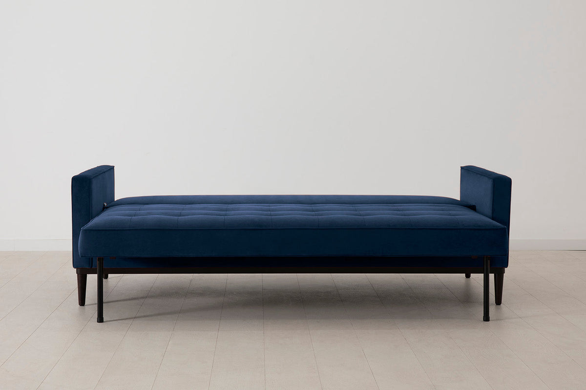 Model 02 Sofa Bed 3 Seater, Indigo