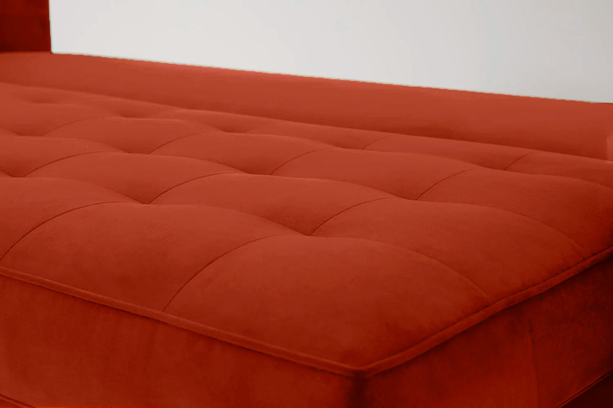 Model 02 Sofa Bed 3 Seater, Paprika
