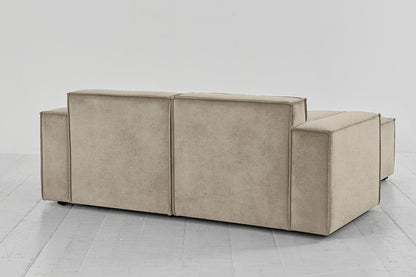 Model 03 2-Seater Left Chaise Sofa, Flax