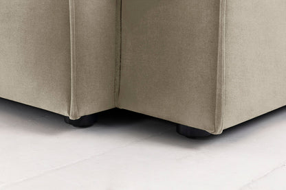 Model 03 2-Seater Left Chaise Sofa, Flax