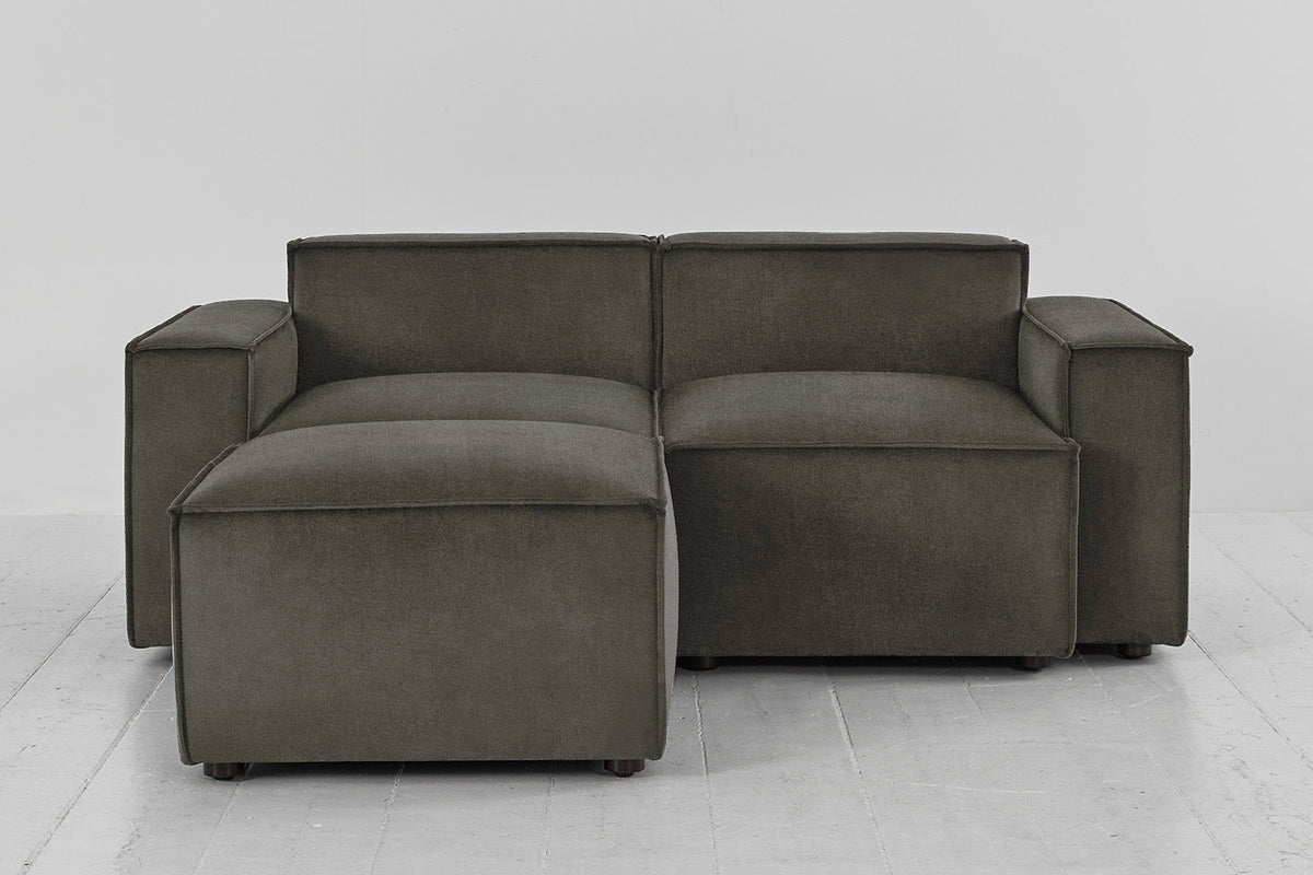 Model 03 2-Seater Left Chaise Sofa, Mink