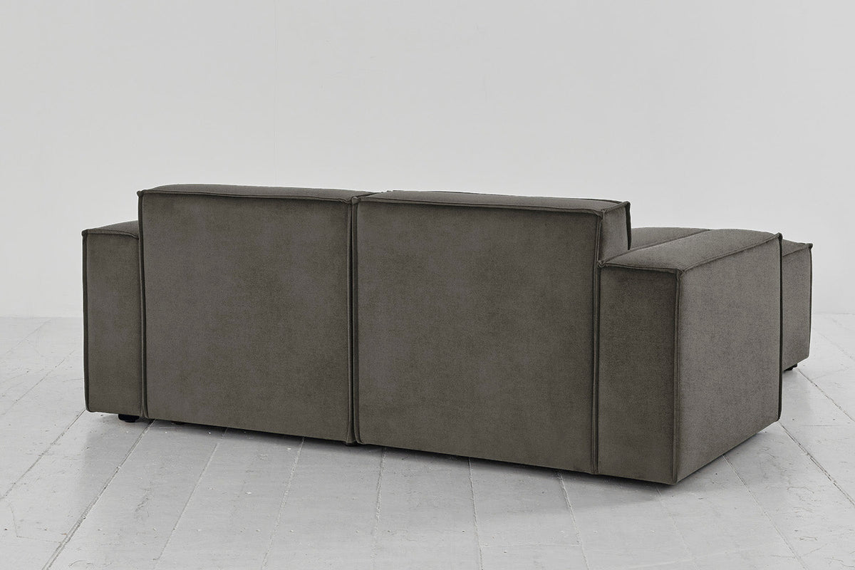 Model 03 2-Seater Left Chaise Sofa, Mink