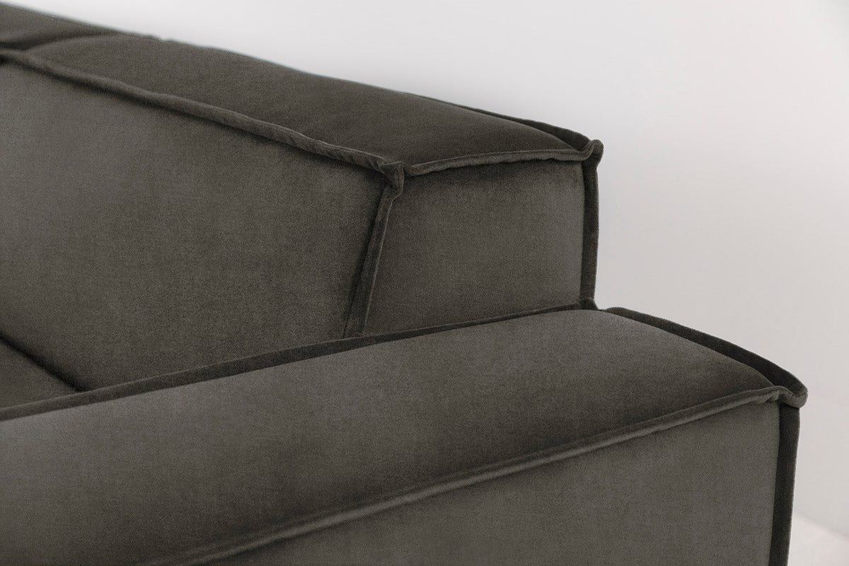 Model 03 2-Seater Left Chaise Sofa, Mink