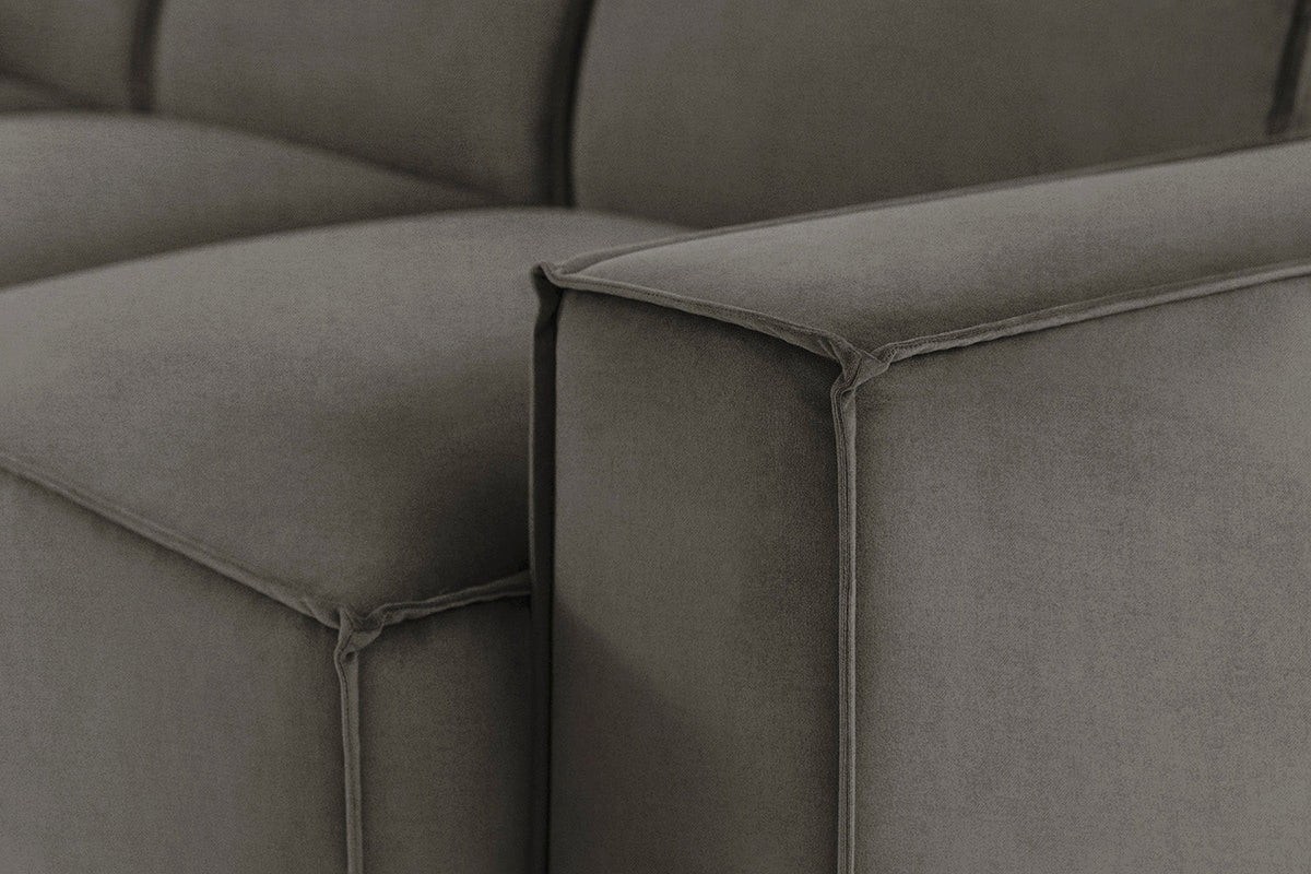 Model 03 2-Seater Left Chaise Sofa, Mink