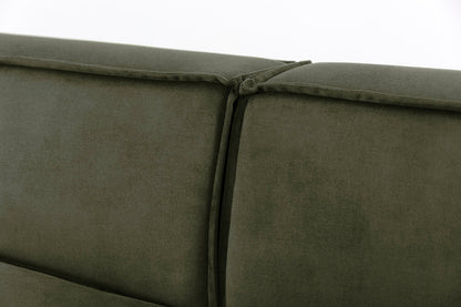 Model 03 2-Seater Left Chaise Sofa, Pine
