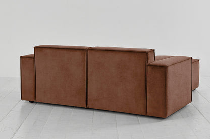 Model 03 2-Seater Left Chaise Sofa, Russet