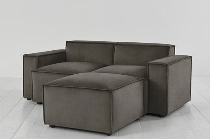 Model 03 2-Seater Right Chaise Sofa, Mink