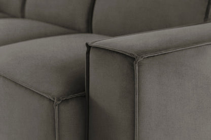 Model 03 2-Seater Right Chaise Sofa, Mink