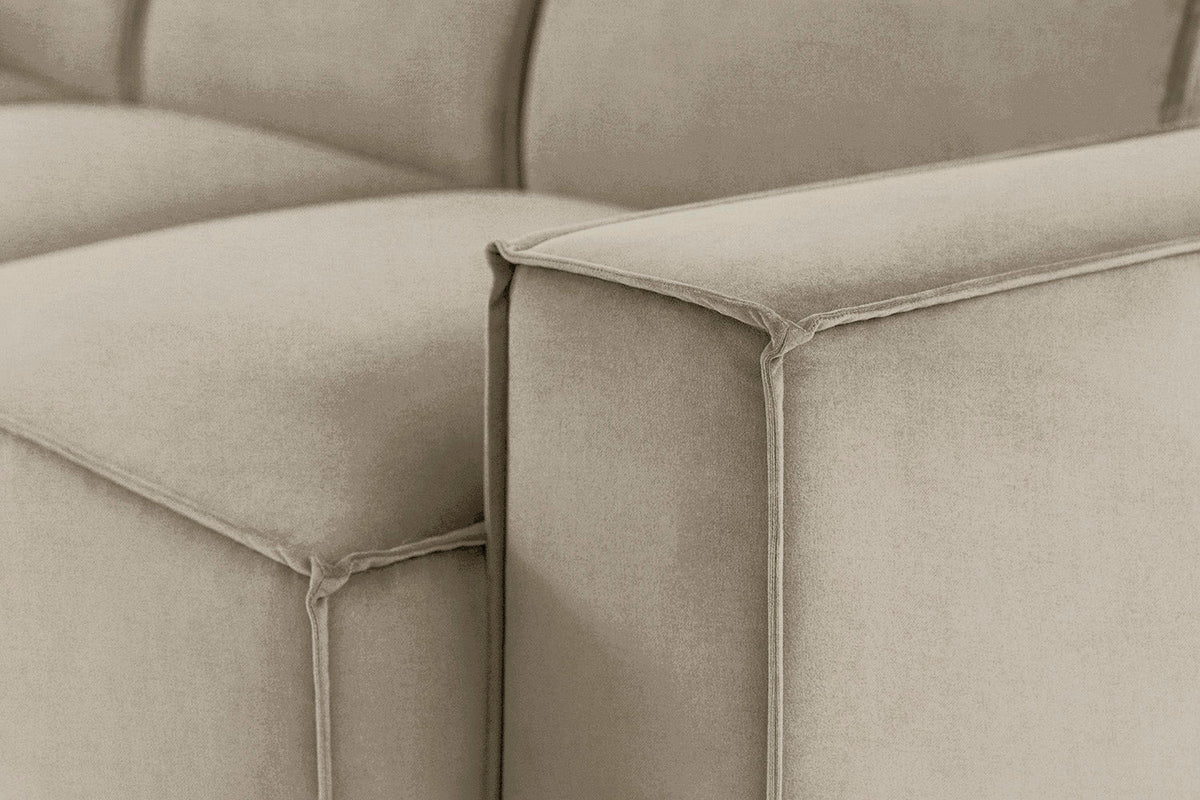 Model 03 3-Seater Left Chaise Sofa, Flax