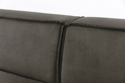 Model 03 3-Seater Right Chaise Sofa, Mink