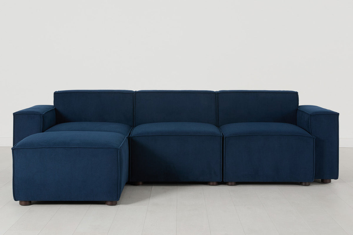 Model 03 3-Seater Left Chaise Sofa, Atlantic