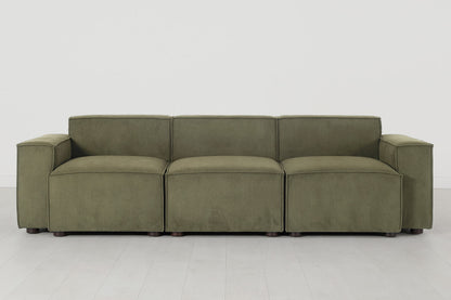 Model 03 3-Seater Sofa, Fennel