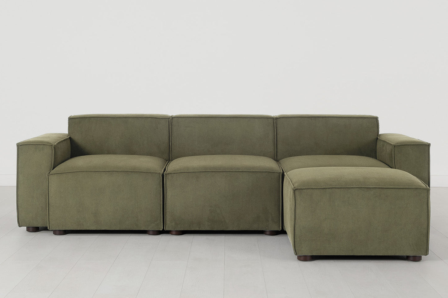 Model 03 3-Seater Right Chaise Sofa, Fennel