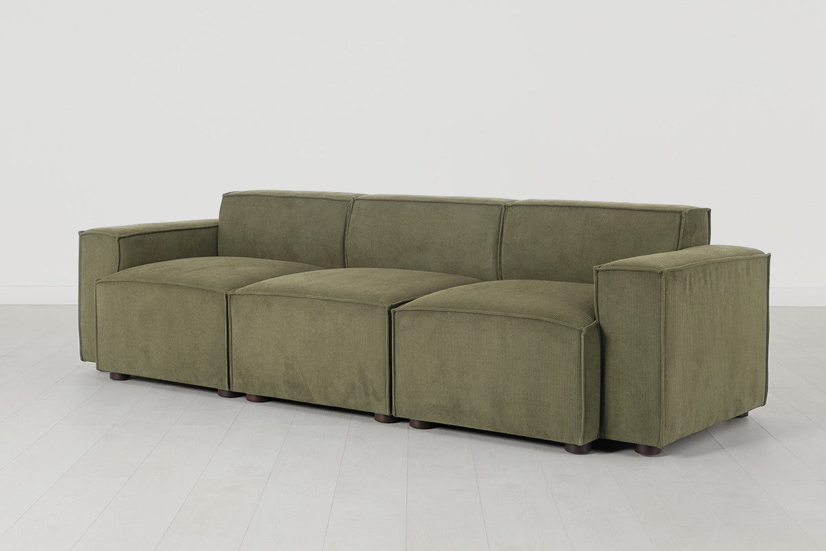 Model 03 3-Seater Sofa, Fennel