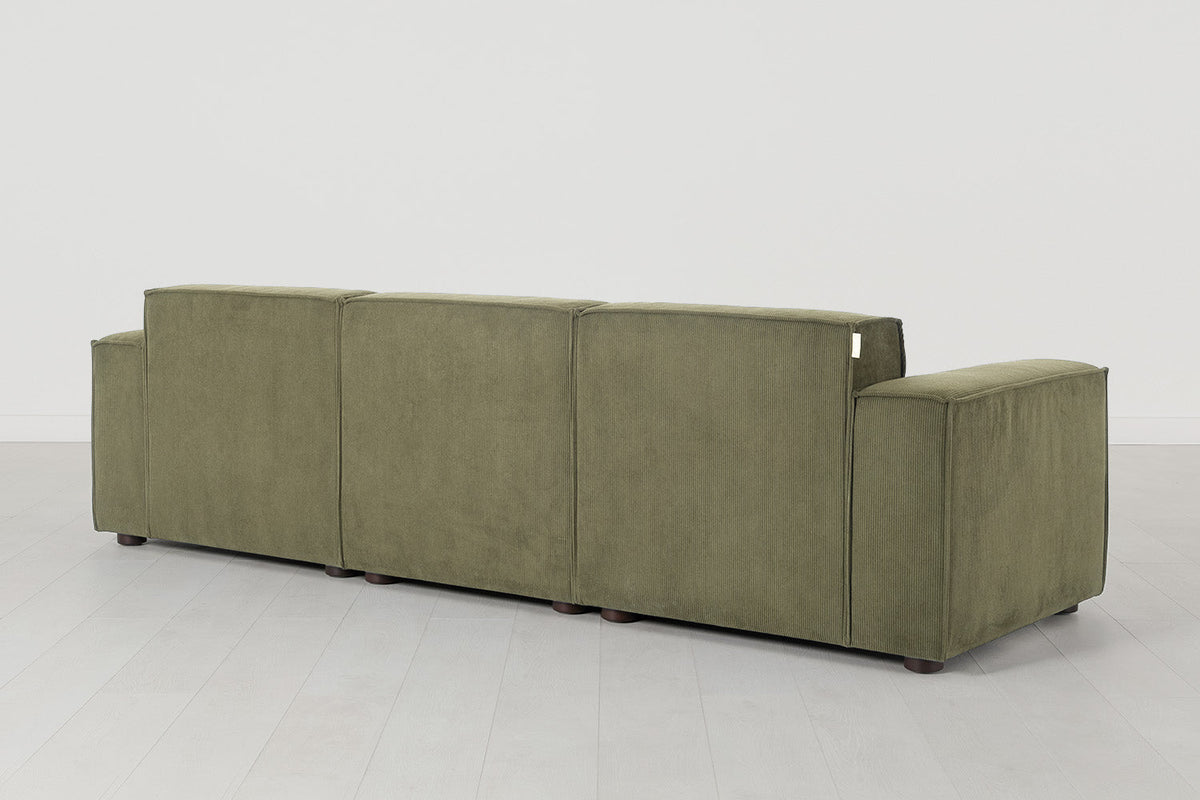 Model 03 3-Seater Left Chaise Sofa, Fennel