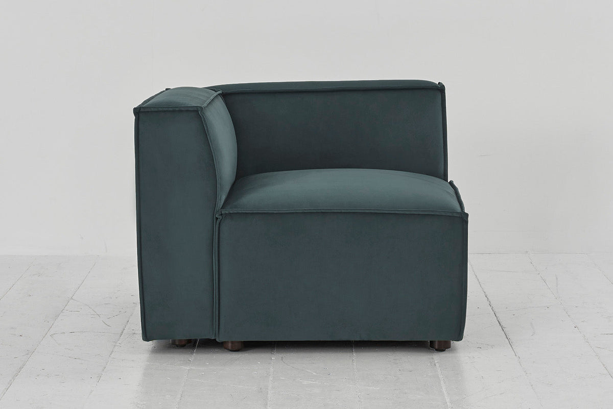 Model 03 Corner Sofa Module, Petrol