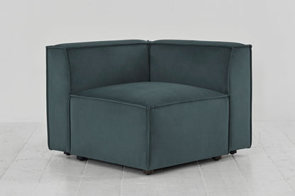 Model 03 Corner Sofa Module, Petrol