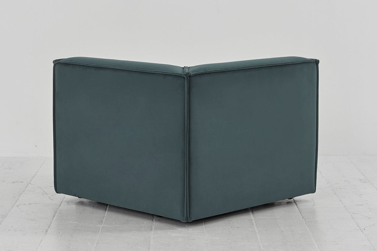 Model 03 Corner Sofa Module, Petrol