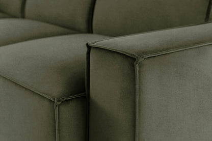 Model 03 Corner Sofa with Ottoman, Pine