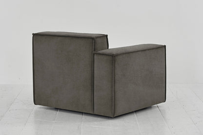 Model 03 Left Arm Sofa Module, Mink