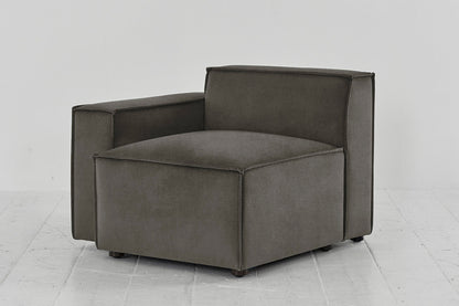 Model 03 Left Arm Sofa Module, Mink