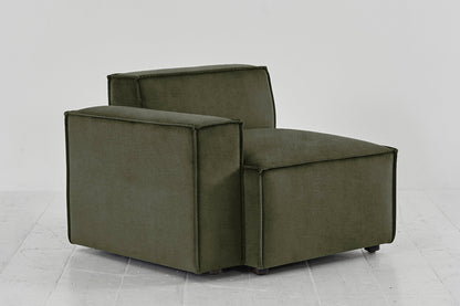 Model 03 Left Arm Sofa Module, Pine