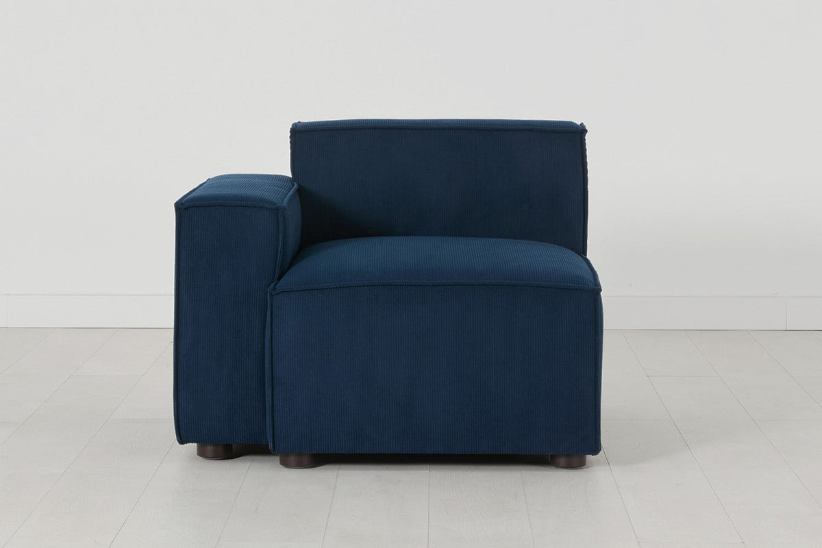 Model 03 Left Arm Sofa Module, Atlantic