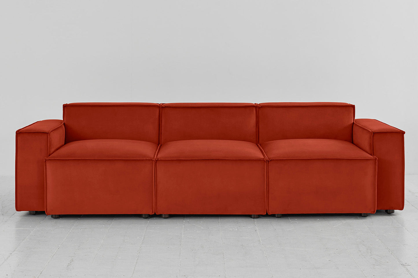 Model 03 3-Seater Sofa, Paprika