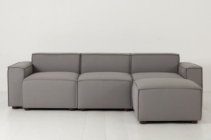 Model 03 3-Seater Right Chaise Sofa, Risso