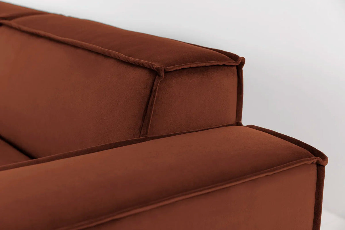 Model 03 3-Seater Sofa, Umber