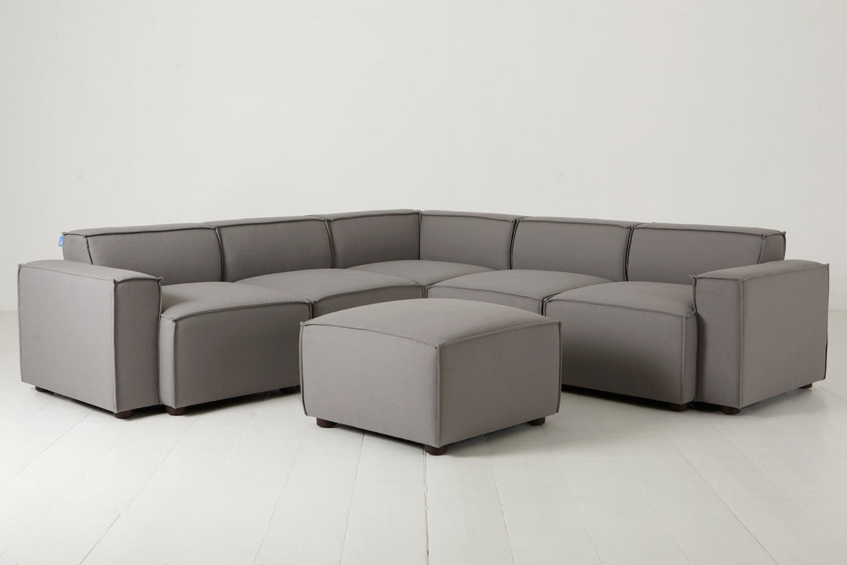 Model 03 Corner Sofa with Ottoman, Risso