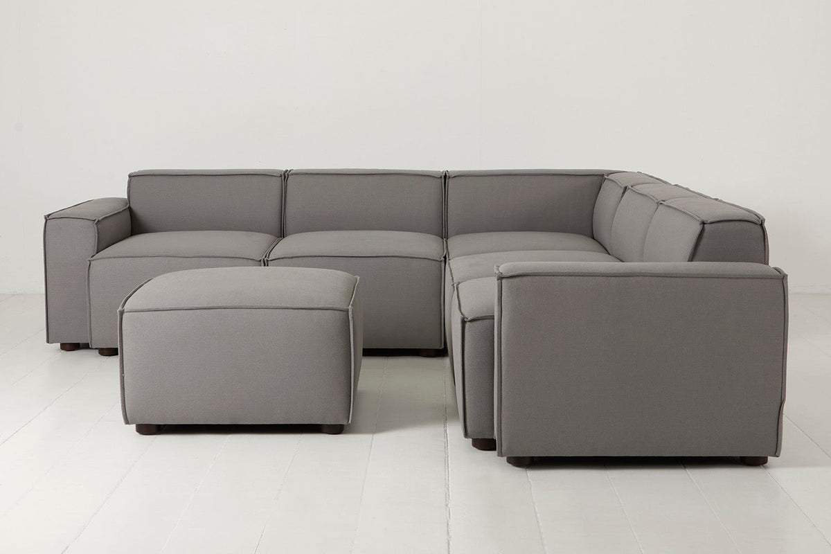 Model 03 Corner Sofa with Ottoman, Risso