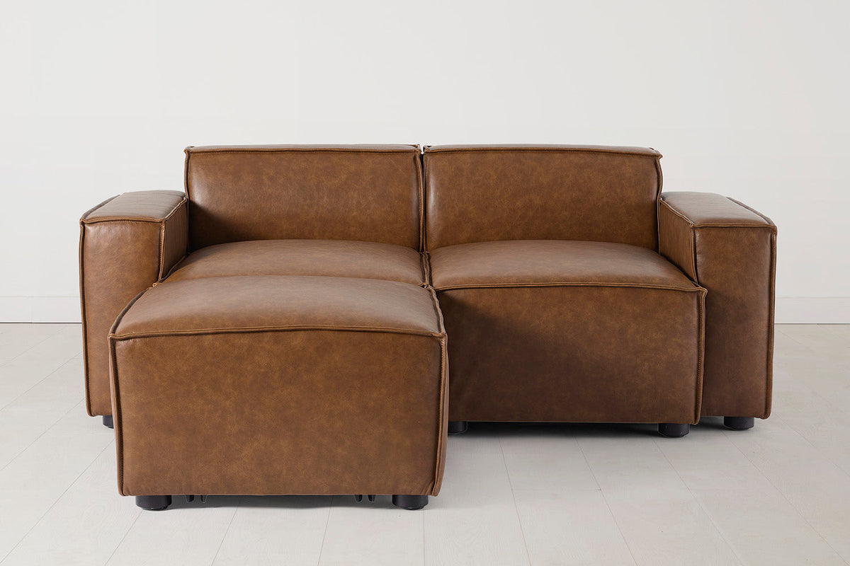 Model 03 2-Seater Left Chaise Sofa, Maple