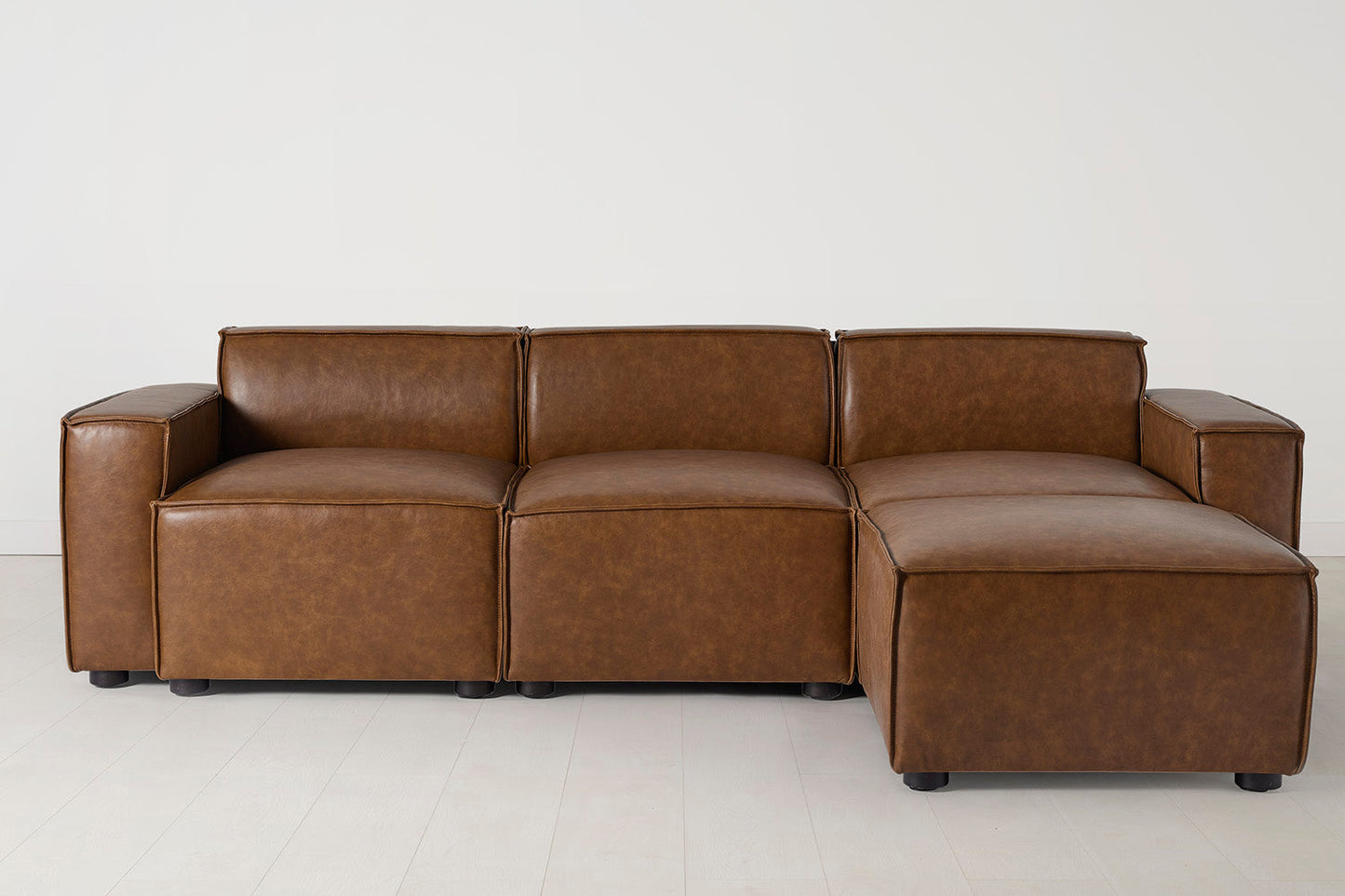 Model 03 3-Seater Right Chaise Sofa, Maple