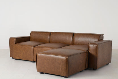 Model 03 3-Seater Right Chaise Sofa, Maple