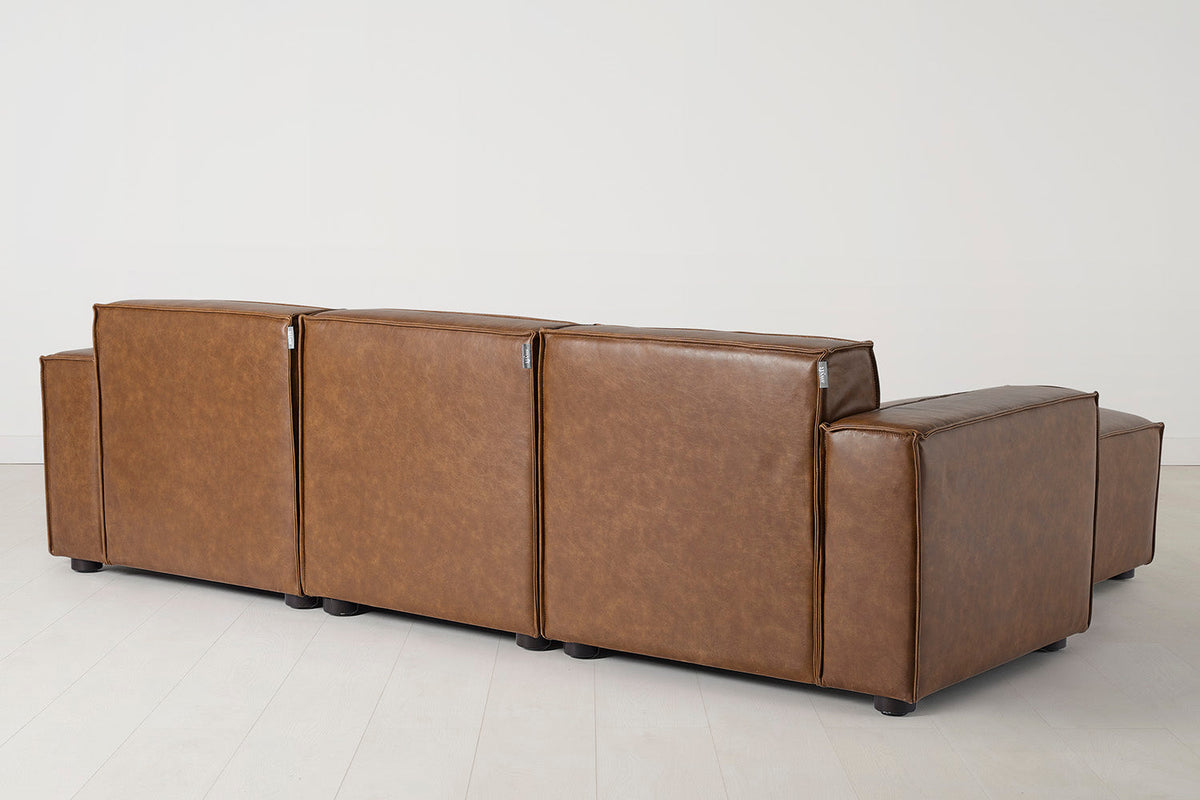 Model 03 3-Seater Right Chaise Sofa, Maple