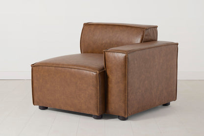Model 03 Right Arm Sofa Module, Maple